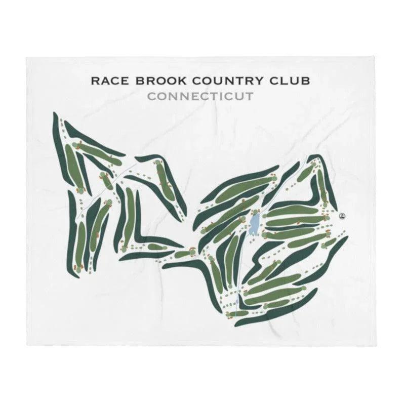 Race Brook Country Club, Connecticut - Printed Golf Courses