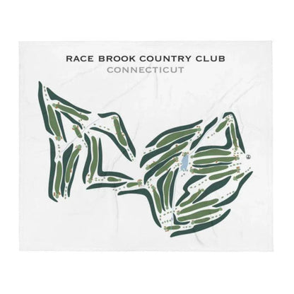Race Brook Country Club, Connecticut - Printed Golf Courses
