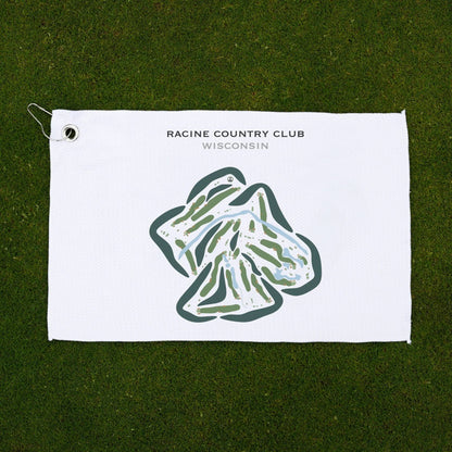 Racine Country Club, Wisconsin - Printed Golf Courses