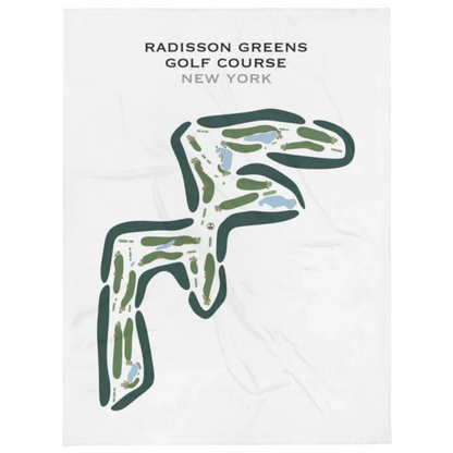 Radisson Greens Golf Course, New York - Printed Golf Courses