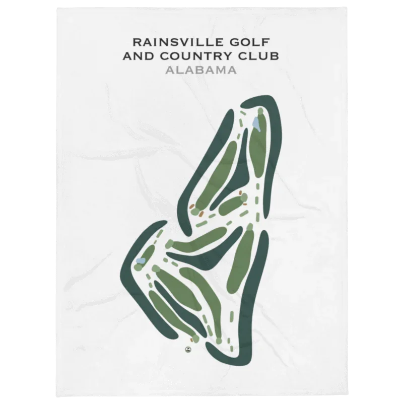 Rainsville Golf & Country Club, Alabama - Printed Golf Courses