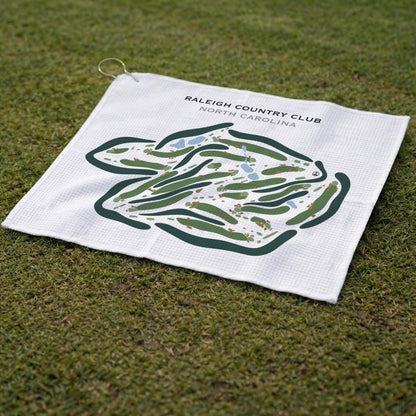 Raleigh Country Club, North Carolina - Printed Golf Courses