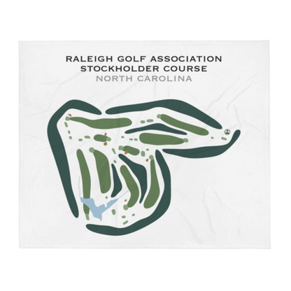 Raleigh Golf Association - Stockholders Course, North Carolina - Printed Golf Courses