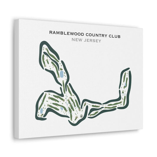 Ramblewood Country Club, New Jersey - Printed Golf Courses