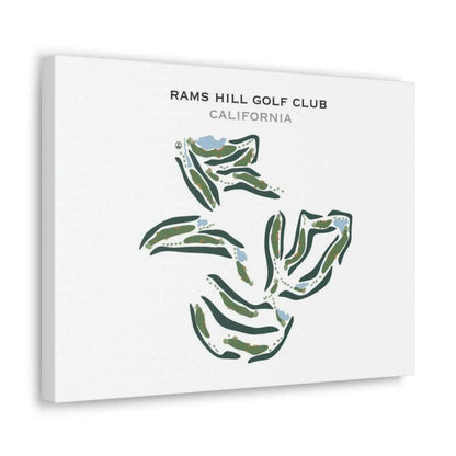 Rams Hill Golf Club, California - Printed Golf Courses