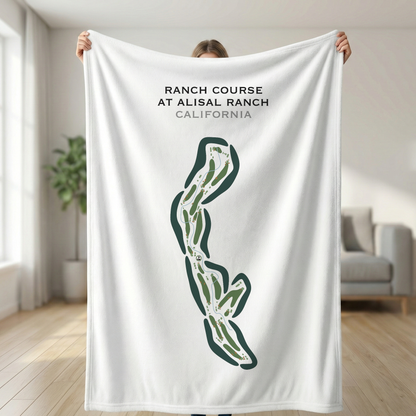 Ranch Course at Alisal Ranch, California - Printed Golf Courses