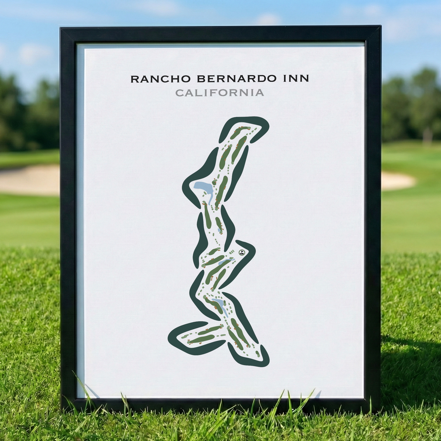 Rancho Bernardo Inn, California - Printed Golf Course