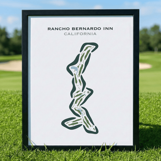 Rancho Bernardo Inn, California - Printed Golf Course