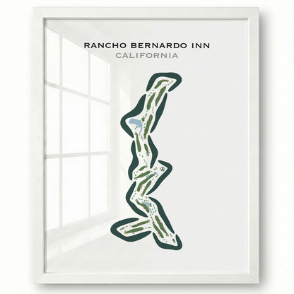 Rancho Bernardo Inn, California - Printed Golf Course