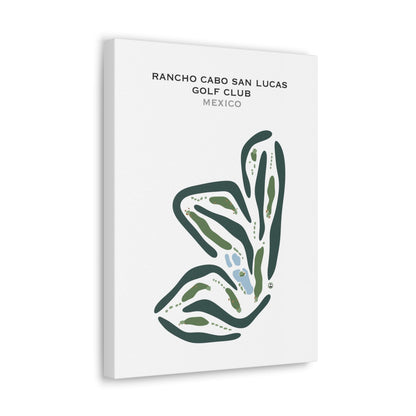 Rancho Cabo San Lucas Golf Club, Mexico - Printed Golf Courses