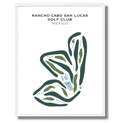Rancho Cabo San Lucas Golf Club, Mexico - Printed Golf Courses