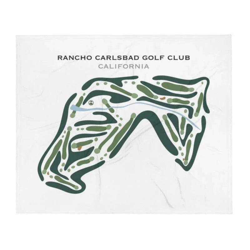 Rancho Carlsbad Golf Club, California - Printed Golf Courses