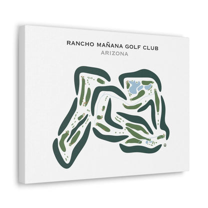 Rancho Mañana Golf Club, Arizona - Printed Golf Courses