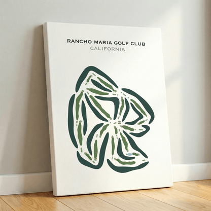 Rancho Maria Golf Club, California - Printed Golf Course
