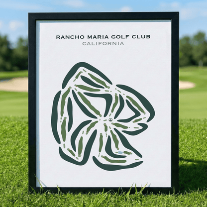 Rancho Maria Golf Club, California - Printed Golf Course