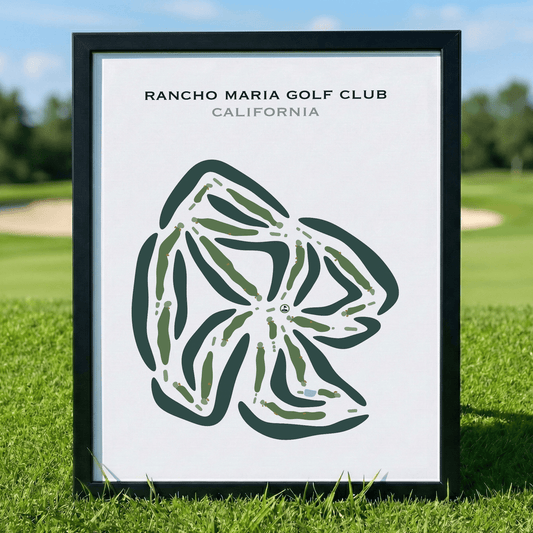 Rancho Maria Golf Club, California - Printed Golf Course