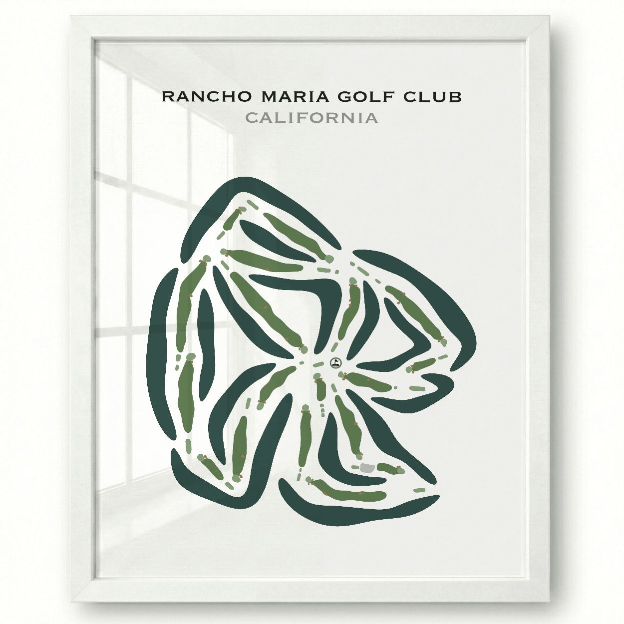 Rancho Maria Golf Club, California - Printed Golf Course