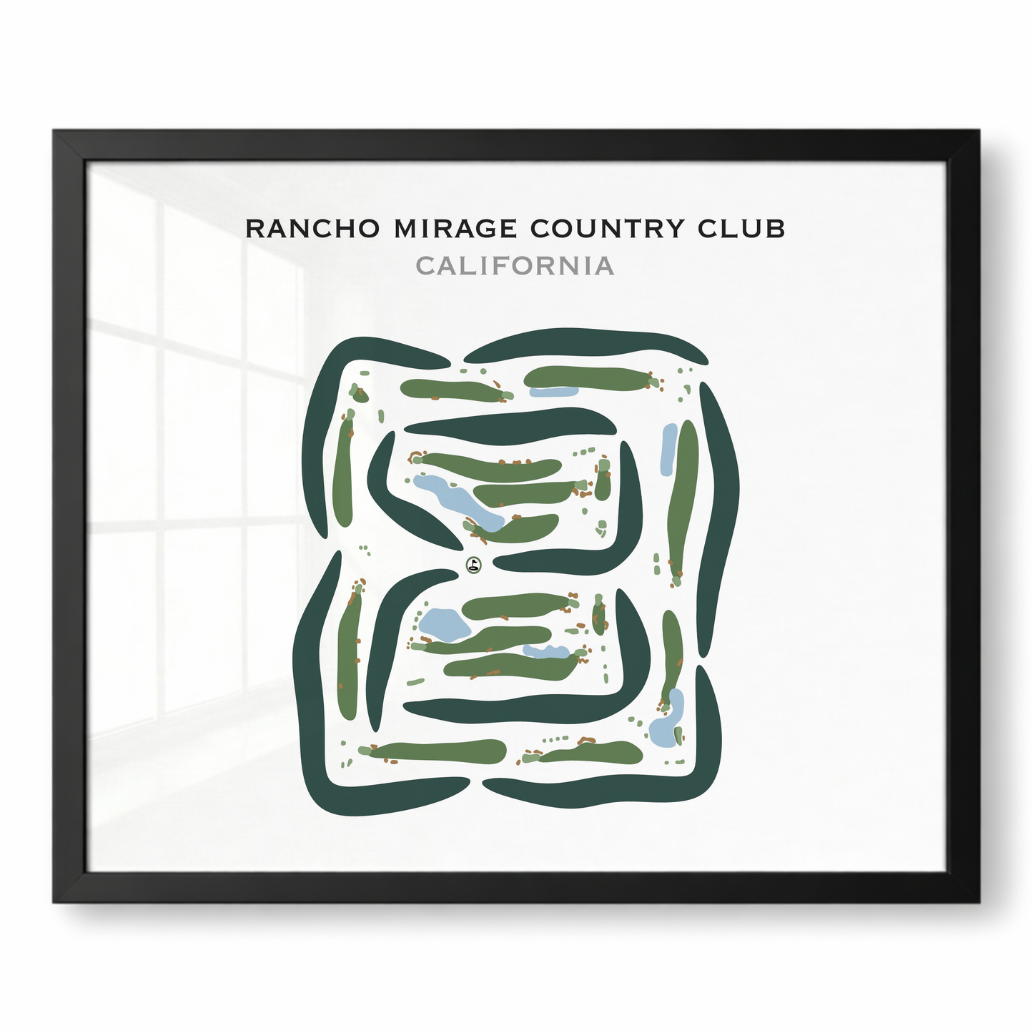 Rancho Mirage Country Club, California - Printed Golf Courses