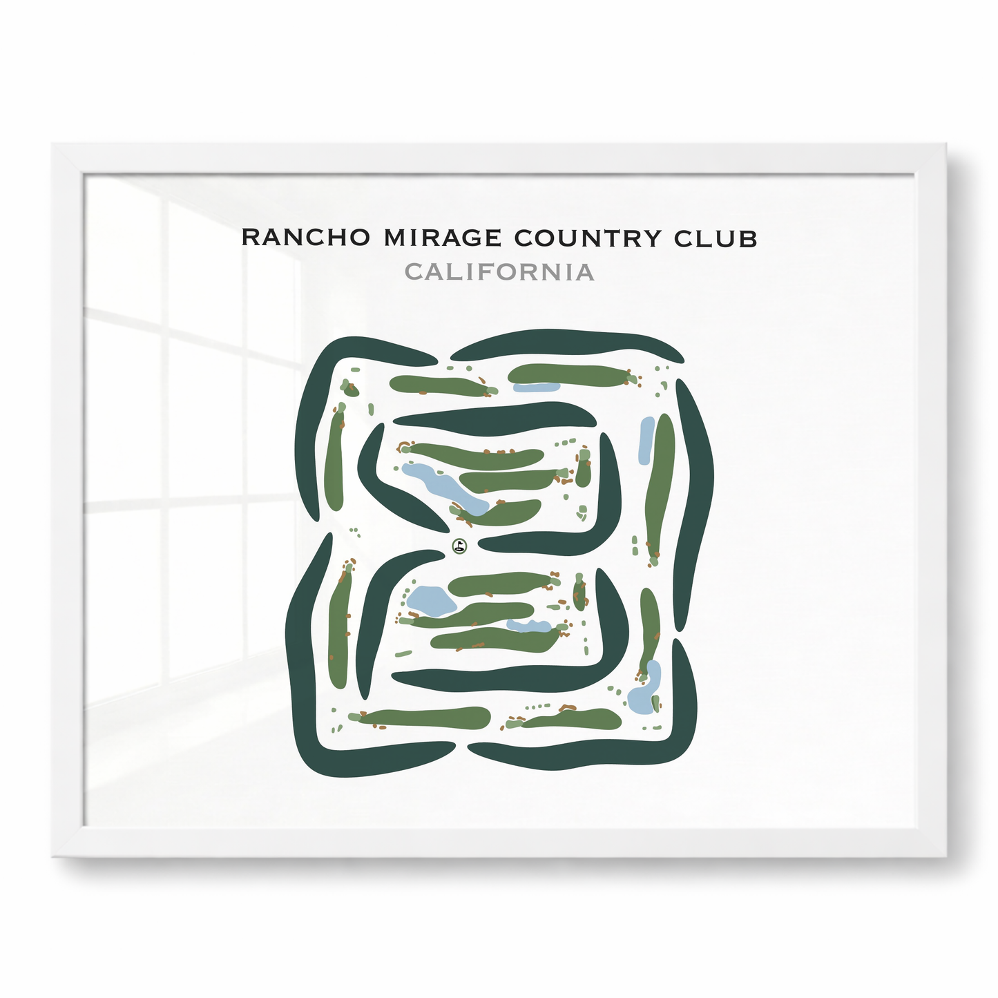 Rancho Mirage Country Club, California - Printed Golf Courses