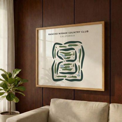 Rancho Mirage Country Club, California - Printed Golf Courses