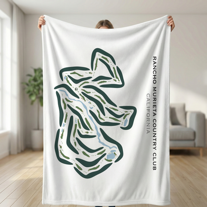 Rancho Murieta Country Club, California - Printed Golf Courses