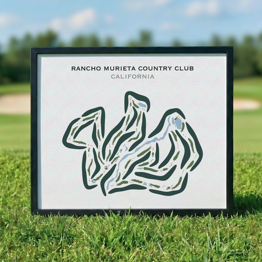 Rancho Murieta Country Club, California - Printed Golf Courses