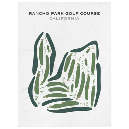 Rancho Park Golf Course, California - Printed Golf Course