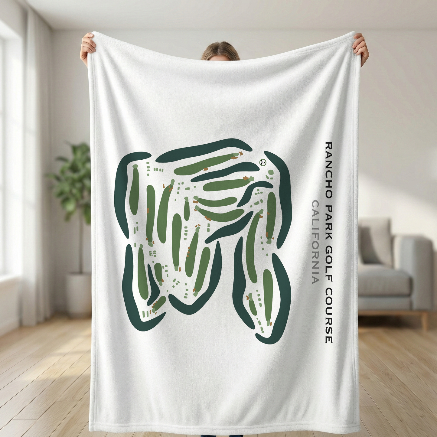 Rancho Park Golf Course, California - Printed Golf Courses
