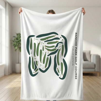 Rancho Park Golf Course, California - Printed Golf Courses