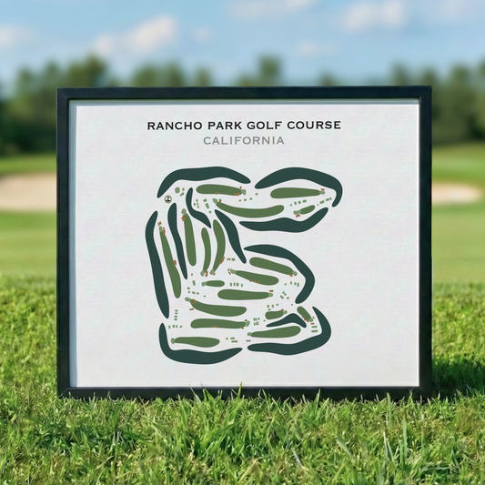 Rancho Park Golf Course, California - Printed Golf Courses