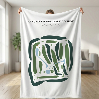 Rancho Sierra Golf Course, California - Printed Golf Courses