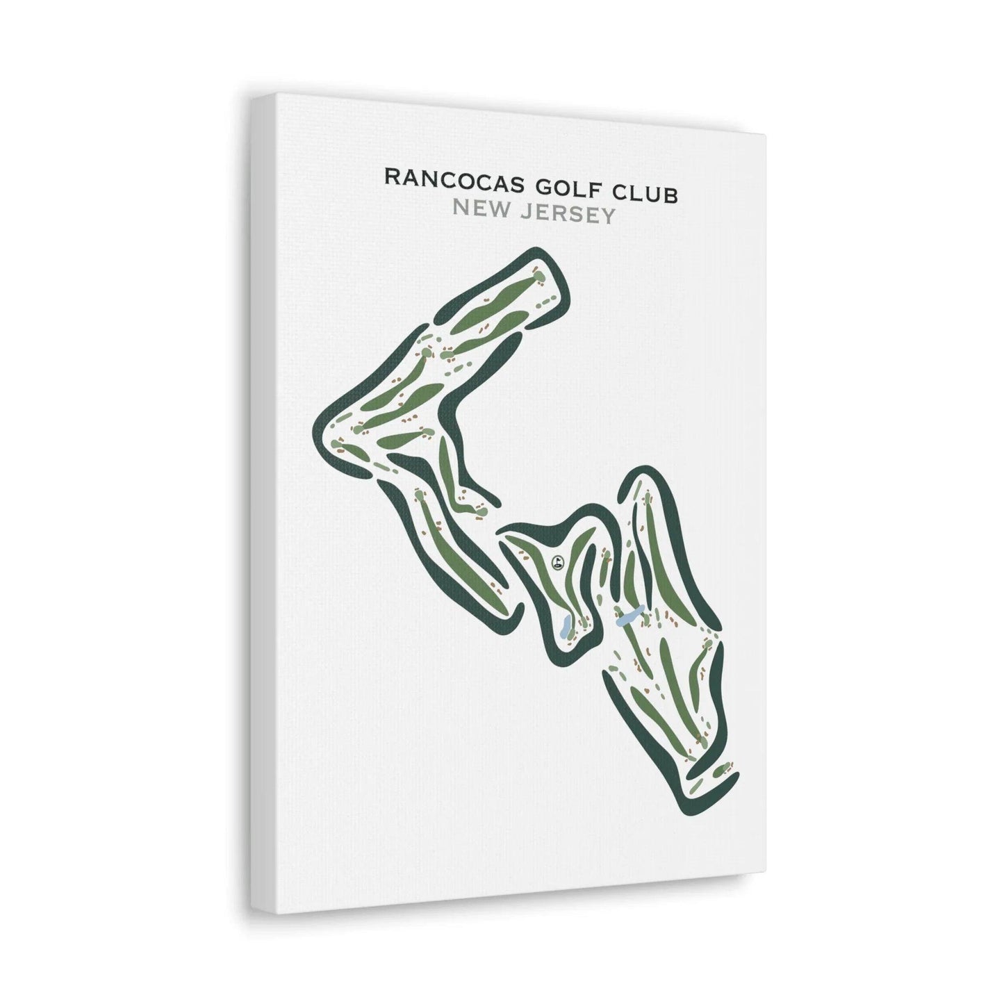 Rancocas Golf Club, New Jersey - Printed Golf Courses