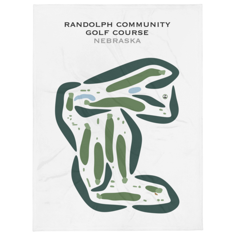 Randolph Community Golf Course, Nebraska - Printed Golf Courses