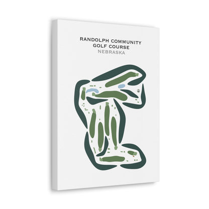 Randolph Community Golf Course, Nebraska - Printed Golf Courses
