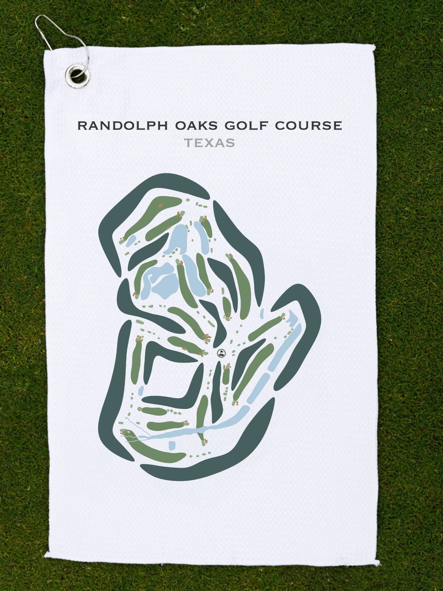 Randolph Oaks Golf Course, Texas - Printed Golf Courses