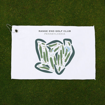 Range End Golf Club, Dillsburg, Pennsylvania - Printed Golf Courses