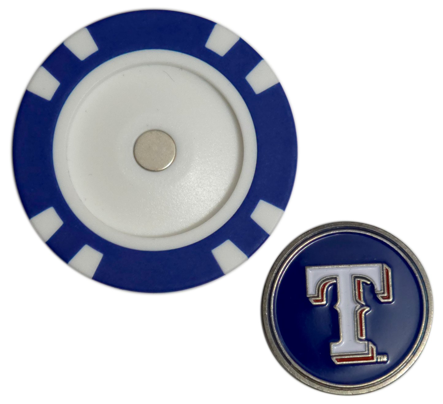 Officially Licensed Texas Rangers Poker Chip Golf Ball Marker