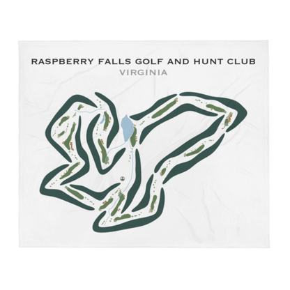 Raspberry Falls Golf & Hunt Club, Virginia - Printed Golf Courses