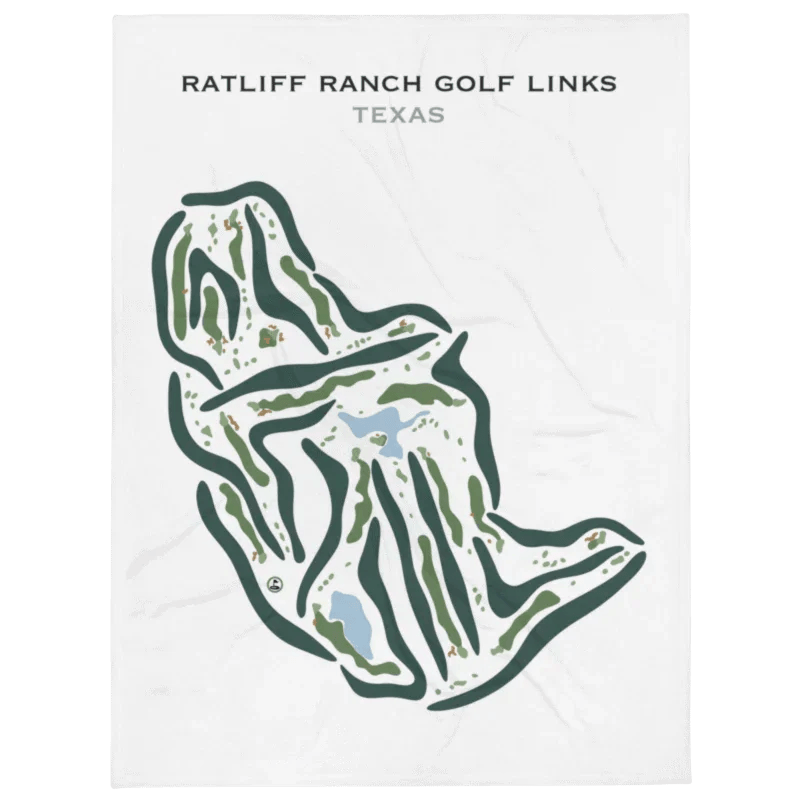 Ratliff Ranch Golf Links, Texas - Printed Golf Courses