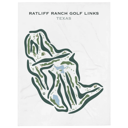 Ratliff Ranch Golf Links, Texas - Printed Golf Courses