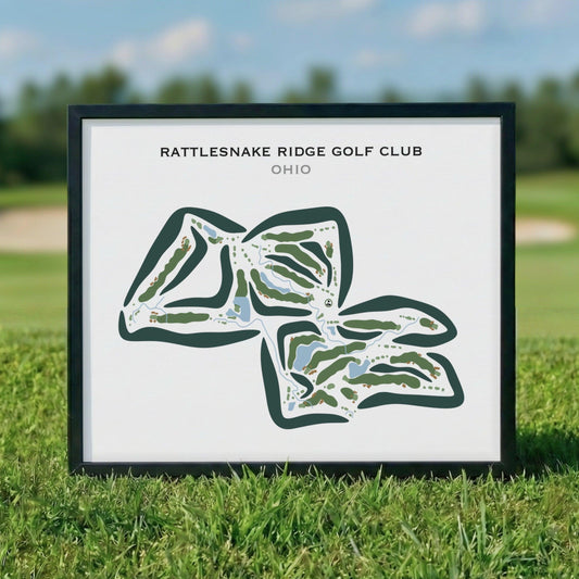 Rattlesnake Ridge Golf Club, Ohio - Printed Golf Courses