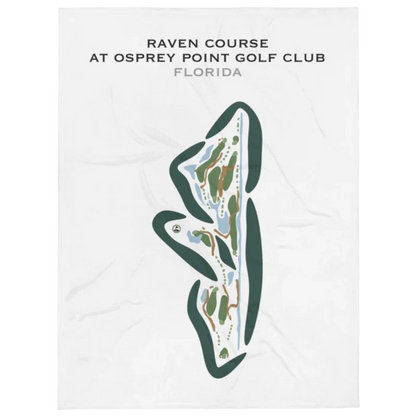 Raven Course at Osprey Point Golf Club, Florida - Printed Golf Courses