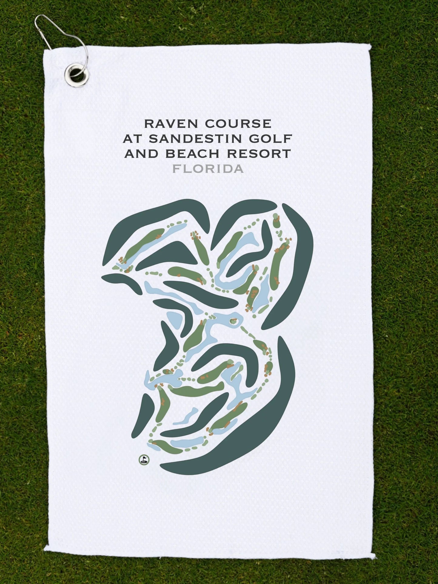 Sandestin Golf and Beach Resort, The Raven Golf Course, Florida - Printed Golf Course