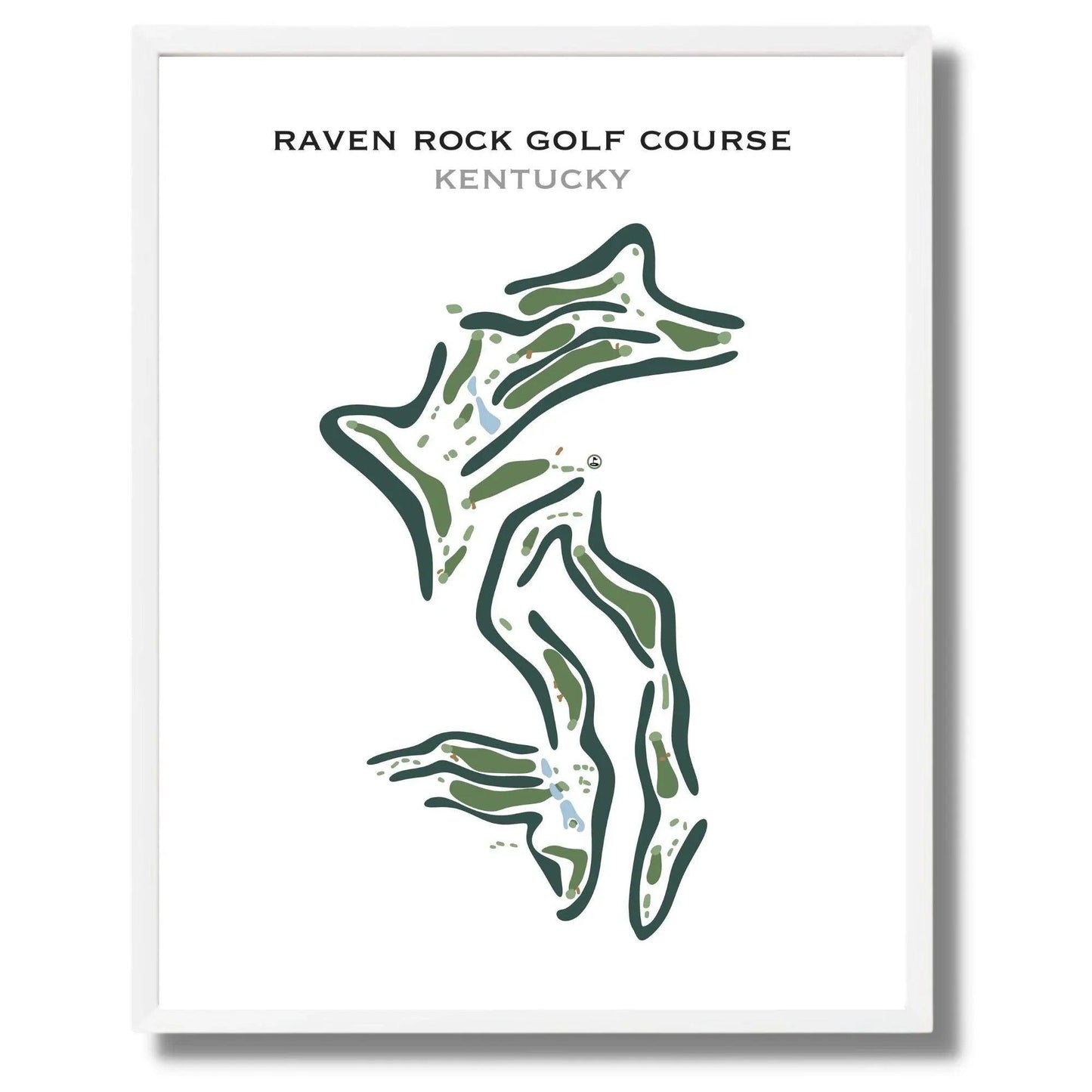 Raven Rock Golf Course, Kentucky - Printed Golf Courses