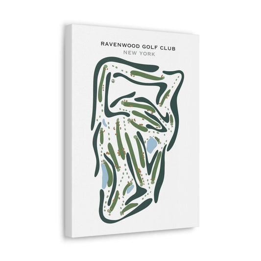 Ravenwood Golf Club, New York - Printed Golf Courses