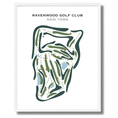 Ravenwood Golf Club, New York - Printed Golf Courses