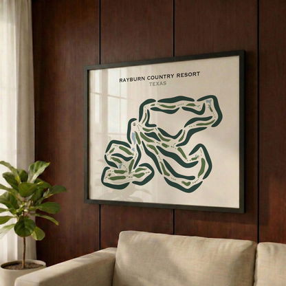 Rayburn Country Resort, Texas - Printed Golf Courses