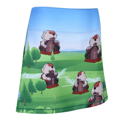 Dancing Gopher Ladies Active SKORT by ReadyGOLF