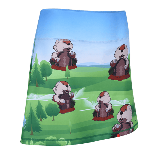 Dancing Gopher Ladies Active SKORT by ReadyGOLF