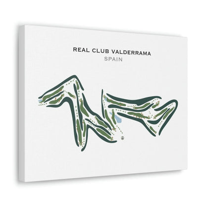 Real Club Valderrama, Spain - Printed Golf Courses
